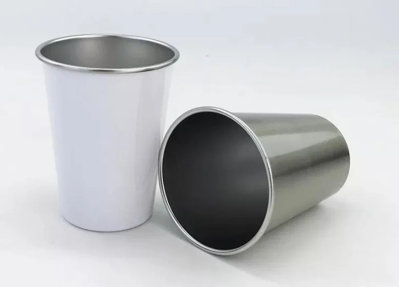 70ml Stainless Steel Pint Cups Shatterproof Drinking Metal Glasses Beer Mug Wine Tumbler Cup