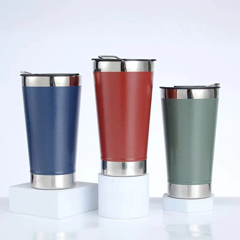 Beer Mugs Stacking Pint Thermal Insulated Cold Beer Pong Cups